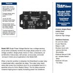 50R-200 SYMCOM MOTOR SAVER 1-Phase Voltage Monitor/ 190-240V