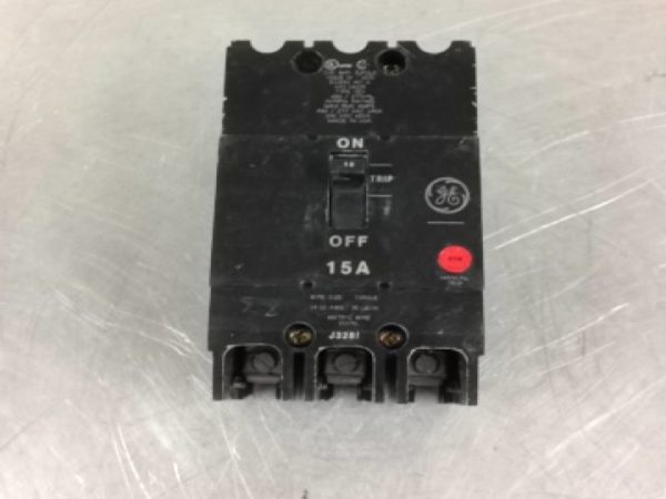 TEY315 GE DISTRIBUTION EQUIPMENT STANDARD TRIP BOLT-ON CIRCUIT BREAKERS