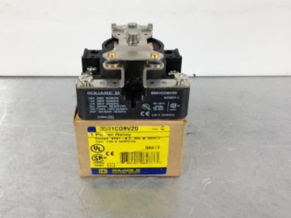 8501CO8V20 SQUARE D/TELEMECANIQUE GENERAL PURPOSE POWER RELAYS & ACCESSORIES