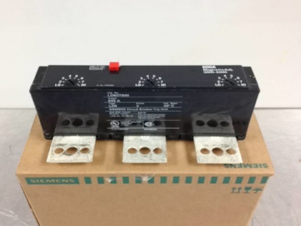 LD63T600 SIEMENS ELECTRICAL DISTRIBUTION PRODUCTS INTERCHANGEABLE TRIP THERMAL MAGNETIC CB TRIP UNITS ONLY