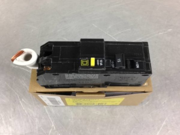 QOB215GFI SQUARE D/TELEMECANIQUE GROUND FAULT GFCI BOLT-ON CIRCUIT BREAKERS