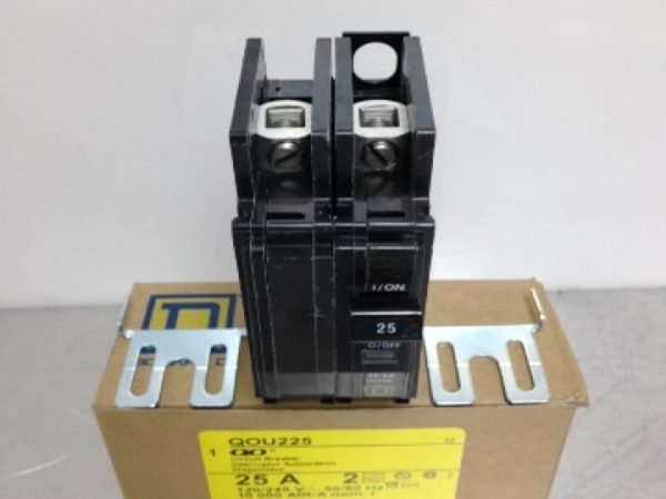 QOU225 SQUARE D/TELEMECANIQUE UNIT MOUNT CIRCUIT BREAKERS