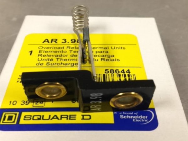 AR3.98 SQUARE D/TELEMECANIQUE THERMAL OVERLOAD HEATER ELEMENTS