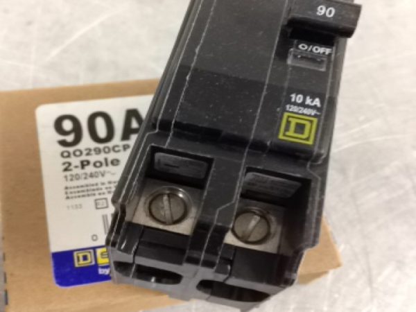 QO290 SQUARE D/TELEMECANIQUE STANDARD TRIP PLUG-IN CIRCUIT BREAKERS