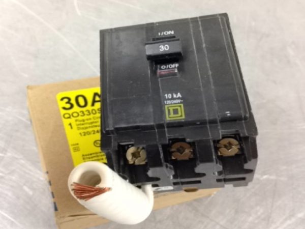 QO330SWN SQUARE D/TELEMECANIQUE SPECIAL APPLICATION PLUG-IN CIRCUIT BREAKERS