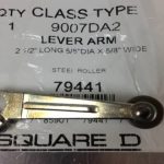 9007DA2 SQUARE D/TELEMECANIQUE LIMIT SWITCH ARMS ACTUATORS & OPERATORS