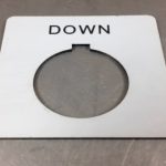 9001KN110WP SQUARE D/TELEMECANIQUE LEGEND PLATES