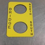 9001SKN207 SQUARE D/TELEMECANIQUE LEGEND PLATES