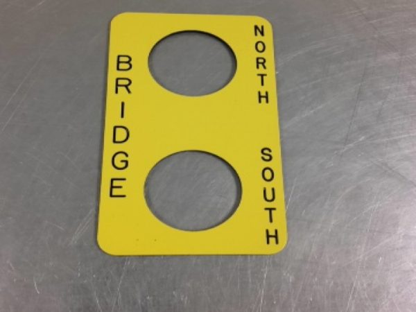 9001SKN207 SQUARE D/TELEMECANIQUE LEGEND PLATES
