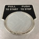 9001KN379 SQUARE D/TELEMECANIQUE LEGEND PLATES