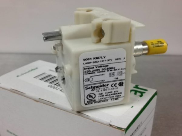 9001KM7LY SQUARE D/TELEMECANIQUE PILOT LIGHT COMPLETE ASSEMBLIES