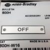 800H-W16 ALLEN BRADLEY 800HW16 NEW