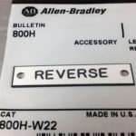 800H-W22 ALLEN BRADLEY 800HW22 NEW