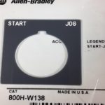 800H-W138 ALLEN BRADLEY 800HW138