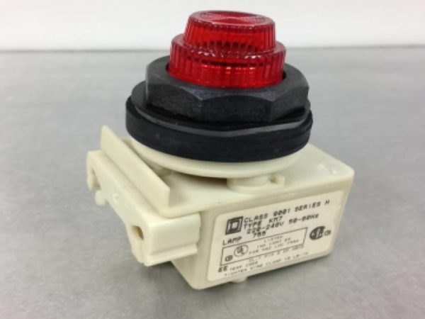 9001SKP7R31 SQUARE D/TELEMECANIQUE PILOT LIGHT COMPLETE ASSEMBLIES