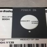 800H-Y139 ALLEN BRADLEY 800HY139