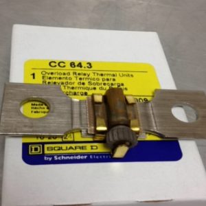 CC64.3 SQUARE D/TELEMECANIQUE THERMAL OVERLOAD HEATER ELEMENTS