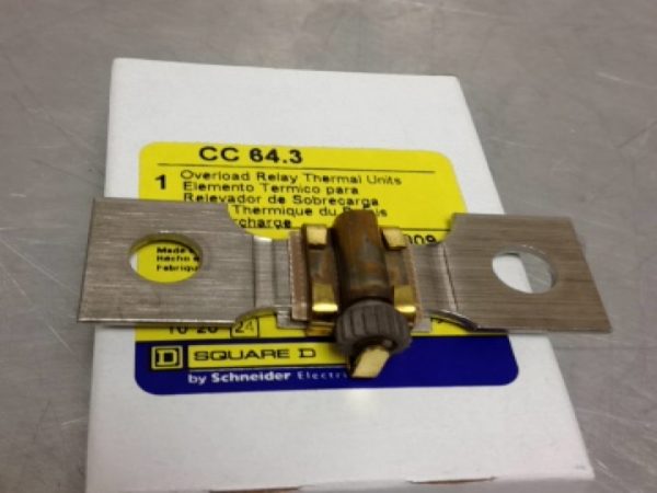 CC64.3 SQUARE D/TELEMECANIQUE THERMAL OVERLOAD HEATER ELEMENTS