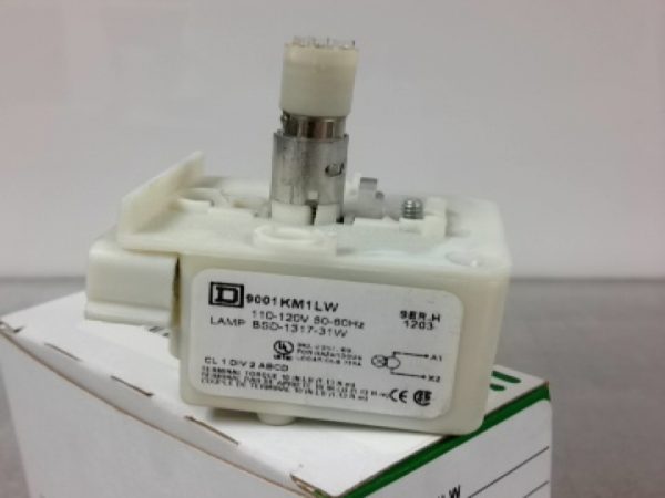 9001KM1LW SQUARE D/TELEMECANIQUE PILOT LIGHT COMPONENTS