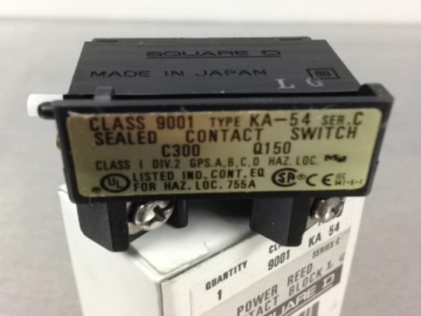 9001KA54 SQUARE D/TELEMECANIQUE CONTACT BLOCKS
