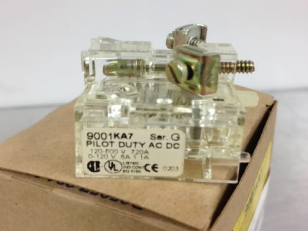 9001KA7 SQUARE D/TELEMECANIQUE CONTACT BLOCKS