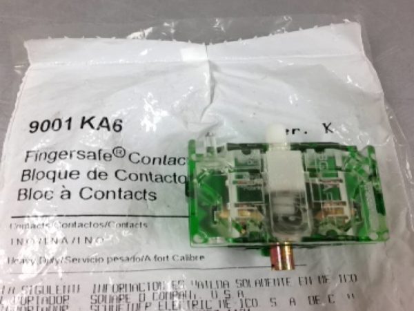 9001KA6 SQUARE D/TELEMECANIQUE CONTACT BLOCKS