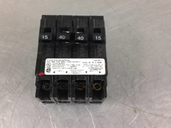 MP24015 SIEMENS DISTRIBUTION & CONTROL PRODUCTS STANDARD TRIP PLUG-IN CIRCUIT BREAKERS