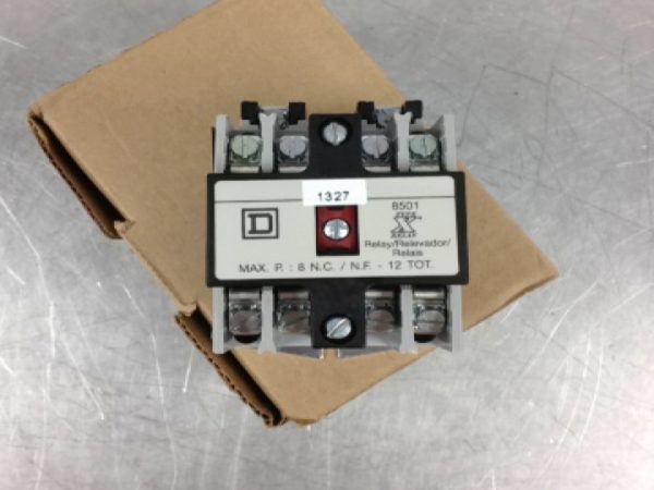 8501XO00V02 SQUARE D/TELEMECANIQUE NEMA CONTROL RELAYS & ACCESSORIES