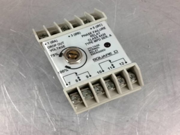 8430MPDV29 SQUARE D/TELEMECANIQUE FAULT OR FAILURE RELAYS & ACCESSORIES