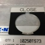 10250TS73 CUTLER-HAMMER DISTRIBUTION EQUIPMENT/CONTROLS LEGEND PLATES