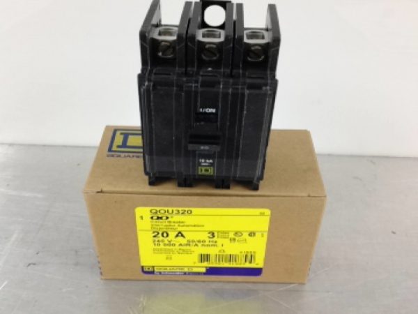 QOU320 SQUARE D/TELEMECANIQUE UNIT MOUNT CIRCUIT BREAKERS