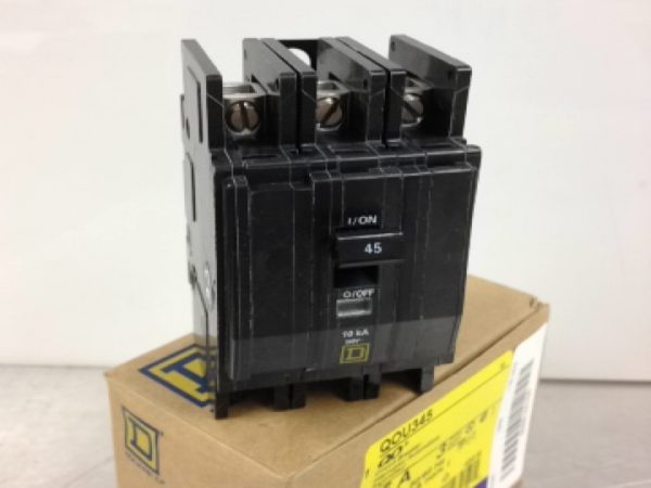 QOU345 SQUARE D/TELEMECANIQUE UNIT MOUNT CIRCUIT BREAKERS