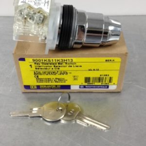 9001KS11K3H13 SQUARE D/TELEMECANIQUE SELECTOR SWITCH COMPLETE ASSEMBLIES