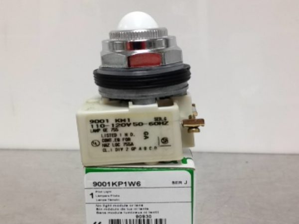 9001KP1W6 SQUARE D/TELEMECANIQUE PILOT LIGHT COMPLETE ASSEMBLIES