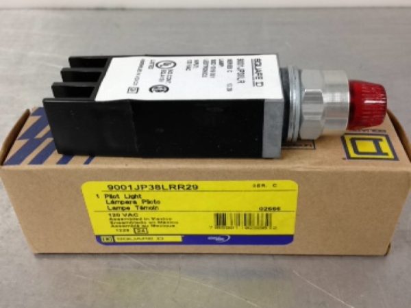 9001JP38LRR29 SQUARE D/TELEMECANIQUE PILOT LIGHT COMPLETE ASSEMBLIES