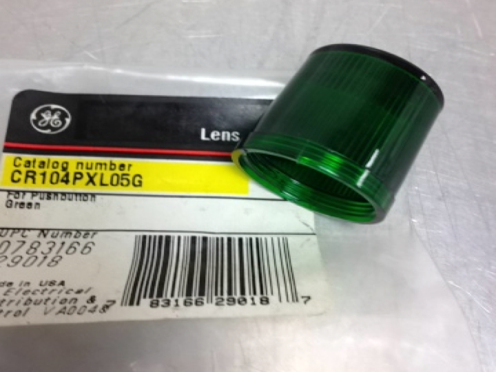 CR104PXL05G GE Green Lens For Pushbutton 