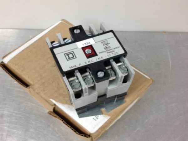 8501XO00V01 SQUARE D/TELEMECANIQUE NEMA CONTROL RELAYS & ACCESSORIES