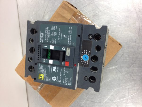 GJL36075M06 SQUARE D/TELEMECANIQUE MOTOR CIRCUIT PROTECTOR CIRCUIT BREAKERS