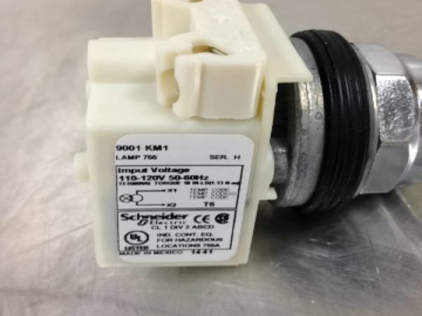 9001KP1W31 SQUARE D/TELEMECANIQUE PILOT LIGHT COMPLETE ASSEMBLIES