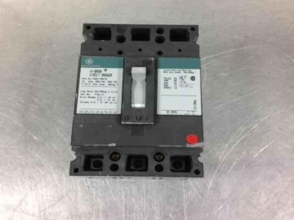 THED136015 GE OBSOLETE BREAKER RECON NICE GREEN FACE