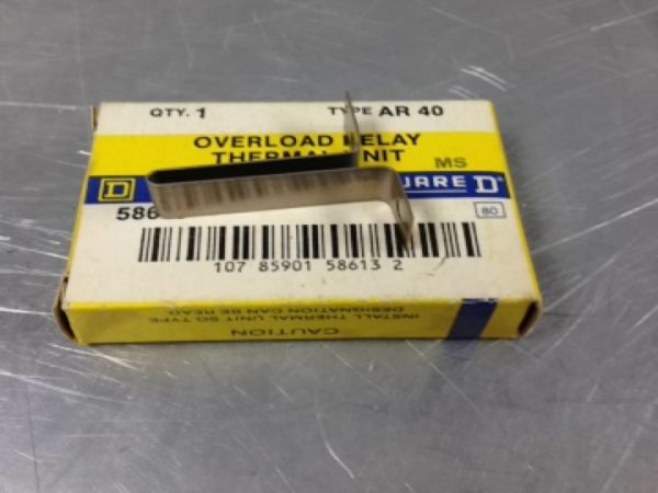 AR40.0 SQUARE D/TELEMECANIQUE THERMAL OVERLOAD HEATER ELEMENTS