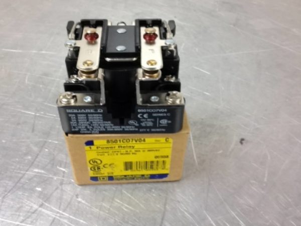 8501CO7V04 SQUARE D/TELEMECANIQUE GENERAL PURPOSE POWER RELAYS & ACCESSORIES