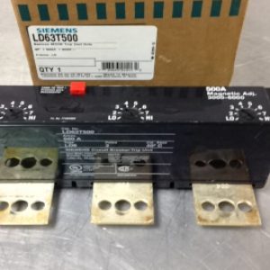 LD63T500 SIEMENS ELECTRICAL DISTRIBUTION PRODUCTS