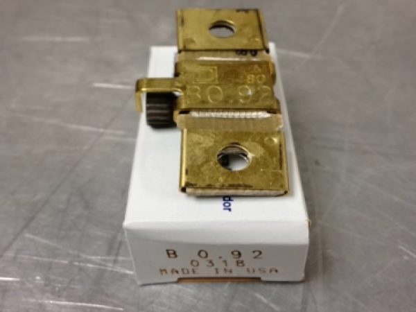 B0.92 SQUARE D/TELEMECANIQUE THERMAL OVERLOAD HEATER ELEMENTS