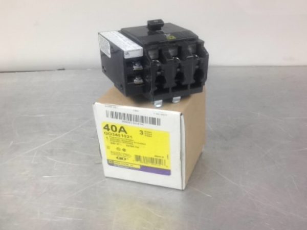 QO3401021 SQUARE D/TELEMECANIQUE STANDARD TRIP PLUG-IN CIRCUIT BREAKERS