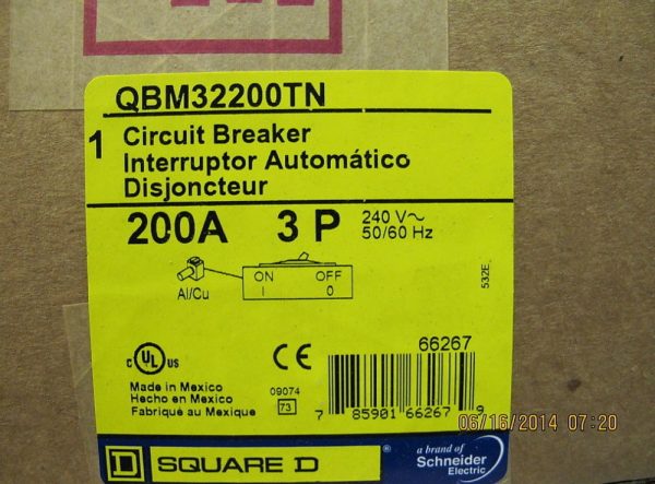 QBM32200TN SQUARE D REPLACEMENT FOR Q2M3200MT