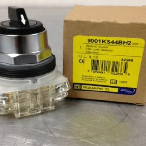 9001KS44BH2 SQUARE D/TELEMECANIQUE SELECTOR SWITCH COMPLETE ASSEMBLIES