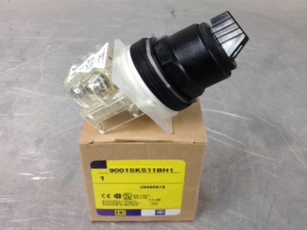 9001SKS11BH1 SQUARE D/TELEMECANIQUE SELECTOR SWITCH COMPLETE ASSEMBLIES