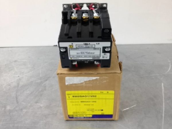 8502SAO11V02 SQUARE D/TELEMECANIQUE NEMA CONTACTORS
