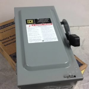 D322N SQUARE D/TELEMECANIQUE FUSIBLE GENERAL DUTY SAFETY SWITCHES